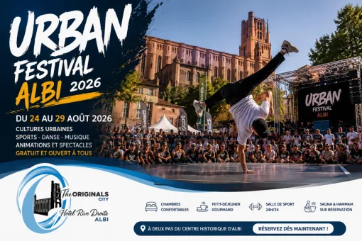 Urban Festival 2026 : où dormir à Albi ?, Albi, Hôtel Rive Droite Albi